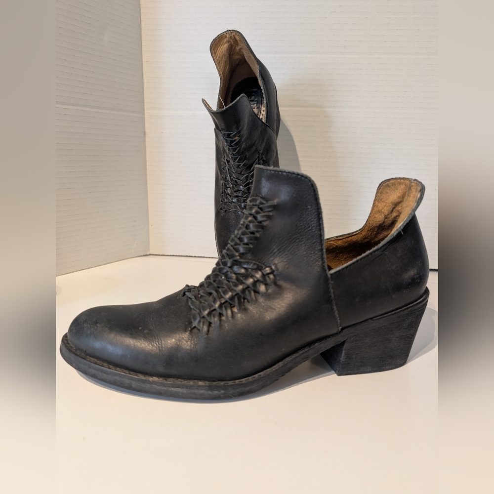 Latigo Kick Leather Ankle Boots Sz.8 Leather‎
